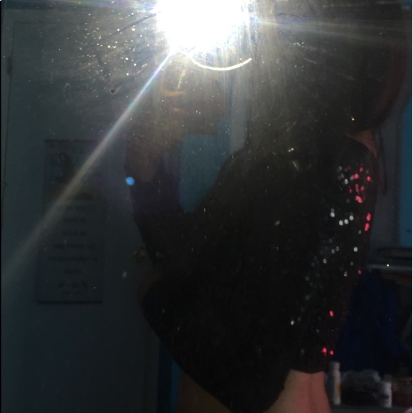 cropped sparkly blazer - Picture 2 of 5